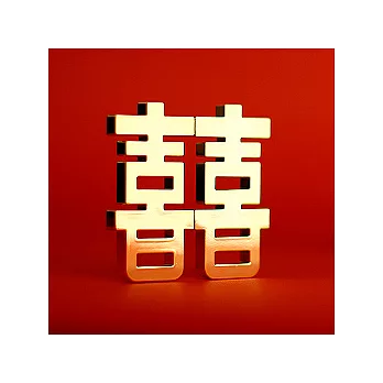 【CiCHi 喜器】金囍磁金