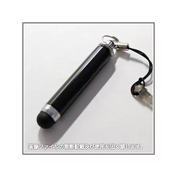 iPad、iPhone、Android通用型極簡伸縮觸控筆(含防塵塞)(鐵黑)