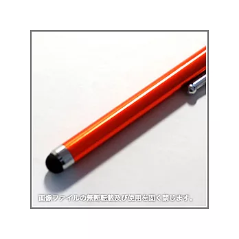 iPhone、Android、iPad萬用極簡觸控電容筆(橘色款)