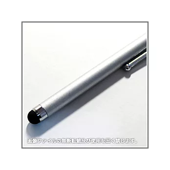 iPhone、Android、iPad萬用極簡觸控電容筆(銀色款)