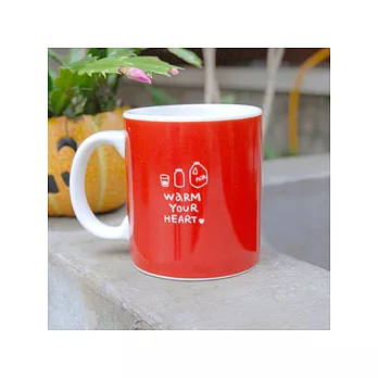 Fami-mug糖果系馬克杯 (M)-艷紅