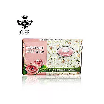 《蜂王》普羅旺斯玫瑰精油按摩皂80g(六入)