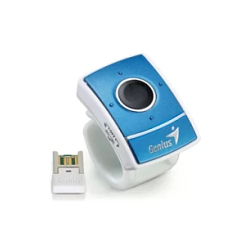 Genius Ring Presenter 全球首款-戒指型觸控式簡報器&空中滑鼠(藍)