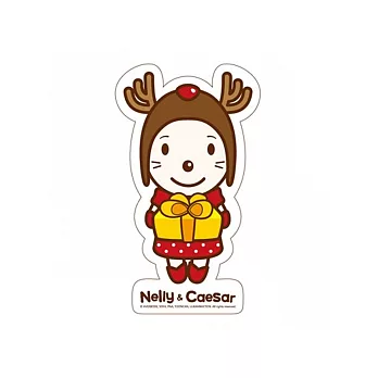 奈奈與小希-雙面造型貼紙(糜鹿版)