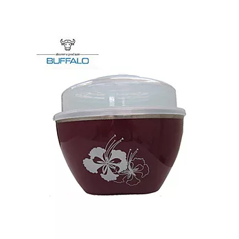 牛頭牌彩晶雙層高蓋隔熱碗(紅鳳凰)