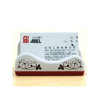 【ABEL】My Decor桌面文具系列-名片台(紅色)