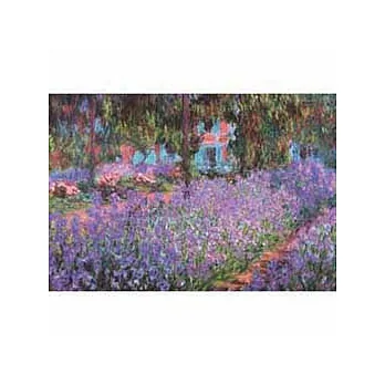 名畫系列:莫內-花園裡的鳶尾花達人拼圖204片