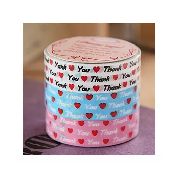 謝謝你Thank you膠帶(3P)