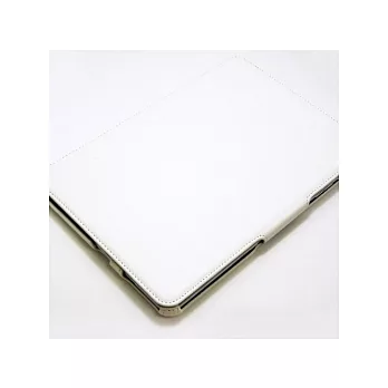 Samsung Galaxy Tab 8.9” P7310 / P7300 專用時尚掀蓋式荔枝紋皮套(雅緻白)