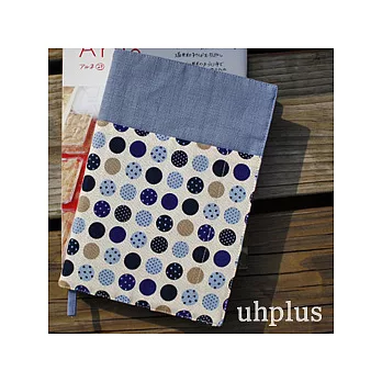 uhplus 原點點書衣系列-藍色小宇宙