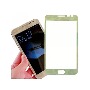 SAMSUNG GALAXY Note N7000 /i9220 漾彩液晶(個性豹紋系列)螢幕保護貼-月牙白