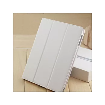 輕薄型New iPad/iPad2保護套 白 (贈保護貼*2,觸控筆*1)