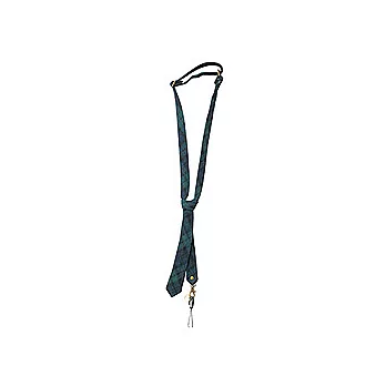 領帶造型相機掛繩(綁款)-綠色格紋