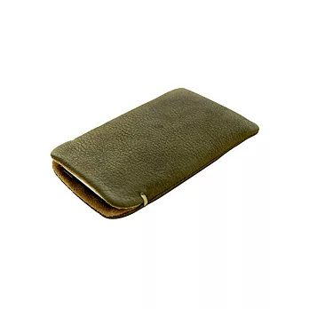 JTL iPhone4/4S 純手工天然小牛皮保護套_墨綠