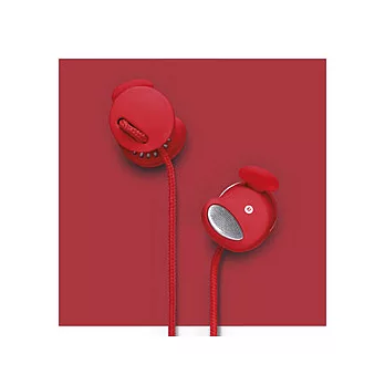 Urbanears 瑞典設計 Medis Plus系列耳機(蕃茄紅)~iPhone 專用耳機,可線控音量