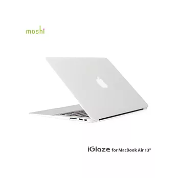moshi iGlaze for MacBook Air 13 輕薄防刮保護殼 (白)