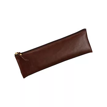 Gloire系列扁筆袋/咖