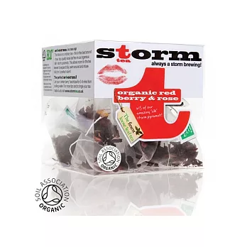 【英國Storm風暴】有機玫瑰水果茶15包/盒