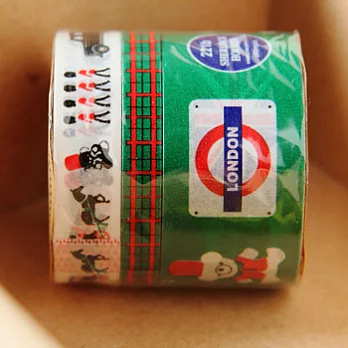 英倫地標Icon紙膠帶(3P)