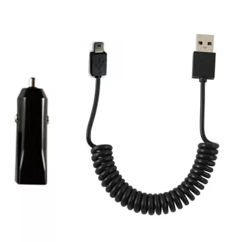 SALOM Mini USB傳輸線 + 手機充電器 (車充) FOR HTC/ SAMSUNG/ MOTOROLA/ SONY/ MP3/ MP4 / 行動電源 /Charger