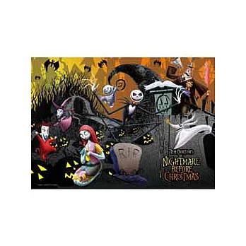 Nightmare Before Christmas午夜的歡樂拼圖520片