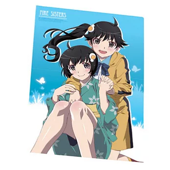 偽物語 雙層L型資料夾(4)