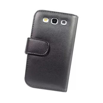 FOR SAMSUNG Galaxy S3 錢包皮套 黑色