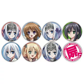 小別針胸章-這樣算是殭屍嗎?(1) (一組8個)