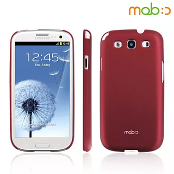 mobc Samsung Galaxy S3專用 Feeling 保護殼深邃紅
