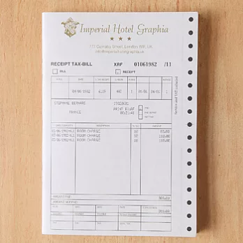 MARK’S Bon VoyageA6筆記本(住宿登記)