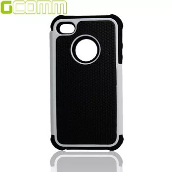 GCOMM iPhone 4S/4 Full Protection 全方位超強保護殼雪白
