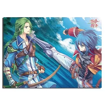 吾命騎士-正中紅心-塑膠海報