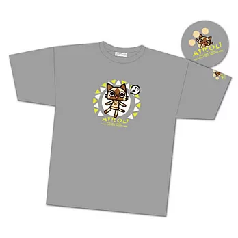魔物獵人 艾路音符T恤L(灰)