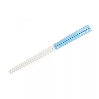 繽紛輕巧環保筷(櫻花)-藍+白筷