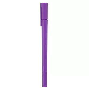 [MUJI 無印良品]六角雙頭附夾水性筆紫紫