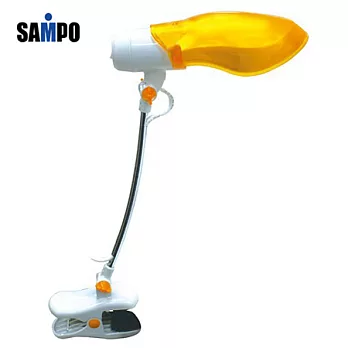 SAMPO聲寶輕巧節能夾燈 LH-U906VL(黃色)