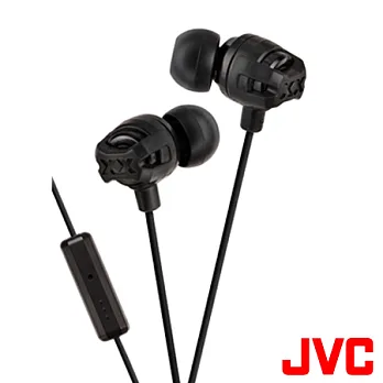 JVC HA-FR201高音質密閉型立體聲耳機-附Mic(共六色可選)黑色
