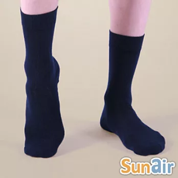 sunair 第三代健康除臭襪 時尚紳士襪 (深藍)