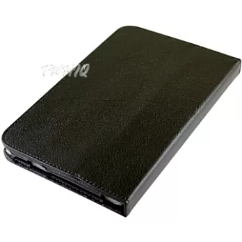 Samsung Galaxy Tab2 7吋 P3100 /P3110 後翻支架型 荔枝紋皮套(裸裝)荔枝黑