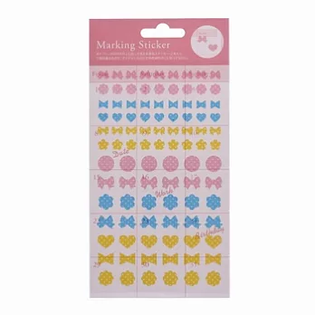MARK’S 日誌專用可愛透明小貼紙(兩張入)(A)