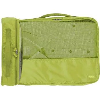 Lapoche旅行衣物整理包(中)綠色