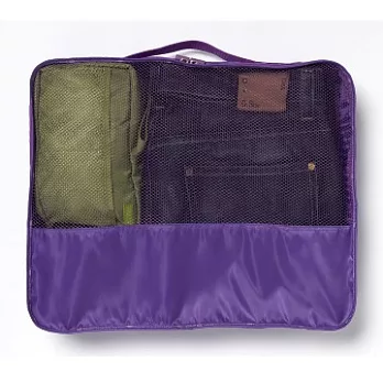 Lapoche旅行衣物整理包(大)紫色