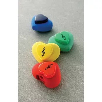 【FUGUE賦格】橡皮擦削筆器/ 黃、綠、藍三色黃