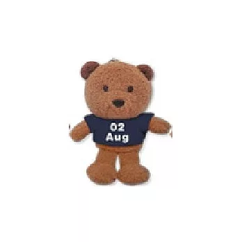 365繽紛熊(生日熊)-Bear of Color8月2日-深藍色T恤