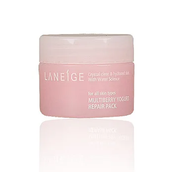《LANEIGE 蘭芝》莓果優格活顏Q彈面膜(20ml)-可超商取貨