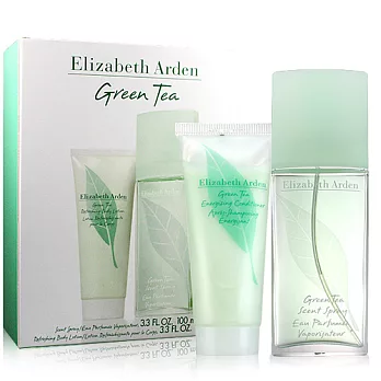 Arden雅頓 綠茶香水2件組禮盒(綠茶香水100ml+身體乳100ml)