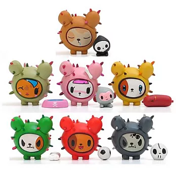 《Tokidoki》Cactus Pup小型公仔盒玩(隨機出貨)---Tokidoki出品
