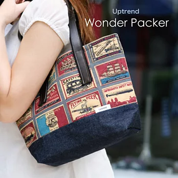 Uptrend TOTE BAG‧輕。丹寧風 /NEW ORLEANS 紐奧良