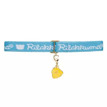 San-X 懶熊臉型書本彈性束扣帶。小雞