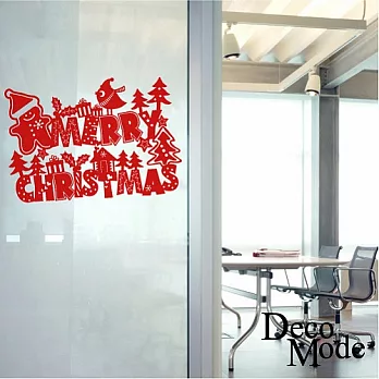 DecoWall 圖像壁貼 ◆ 聖誕快樂A